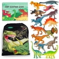 thumbnail image 2 of Boley 14 pk juguetes de dinosaurio para niños con folleto educativo y bolsa de transporte - 9 "de largo Di Boley Boley, 2 of 2