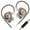 Gray with Mic, variant on KZ EDX PRO X Wired Earbuds, Single Super-Linear Dynamic Driver HiFi in-Ear Monitor Earphones with 0.75mm 2Pin Detachable Cable, KZ IEM for Gaming Dj Singers