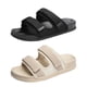 thumbnail image 3 of Jumpingount 2 unids/set se deslizan hacia el estilo con estas zapatillas de moda para hombre para el hogar, zapatillas para hombre, botas, Calzado negro 41-42.1, 3 of 6