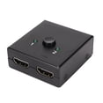 thumbnail image 2 of Hd HD Multimedia Interface Switcher 4K 60Hz 1 in 2 Out / 2 in 1 Out 2 Port Display Splitter for PS4 PC for IOS TV, 2 of 7