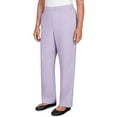 thumbnail image 3 of Alfred Dunner Womens Petite Spring Flat Front Average Length Pull On Pant, 3 of 6