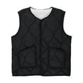 thumbnail image 2 of Ailaofu Womens Jacket Lightweight Vest Cozy Sleeveless Cardigan Button Waistcoat Outerwear with Pocket, 2 of 6