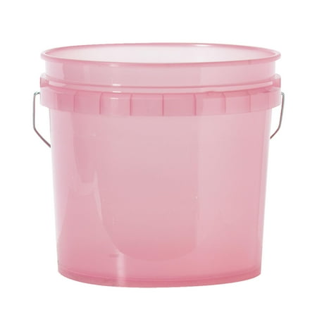 Plastic Pail - LEAKTITE 3.5 Gallon Red Plastic Pail 003G1TWM010