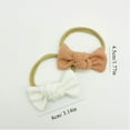 thumbnail image 4 of Baby Girls Headbands Hair Bows Stretchy Nylon Hairbands for Newborn Baby Infant Toddler Hair Accessories 12 PACK, 4 of 6