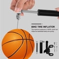 thumbnail image 7 of LULULION Bike Tire Inflator, Portable Manual Pump, 120Psi, Black, Aluminum, for Bikes, 7 of 7