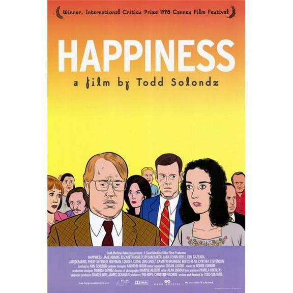 Pop Culture Graphics Happiness Movie Poster Print - 27 x 40