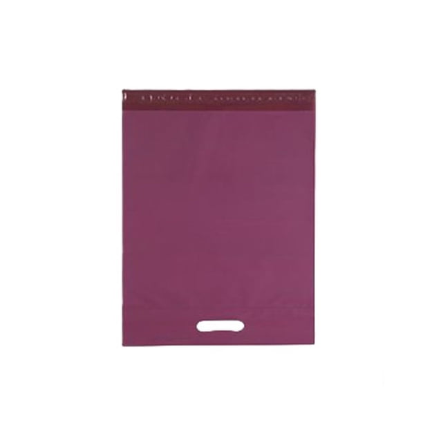 Bolsas portátiles de 100 piezas, bolsas de mensajería, paquete de plástico autoadhesivo, caja de regalos de Navidad, bolsas de correo para Almacenamiento y organización del hogar 28x42cm Ounissouiy HA077424-01