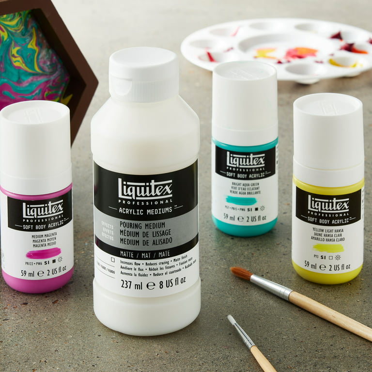 Liquitex Professional Soft Body Acrylic Paint 2-oz Jar, Deep Magenta
