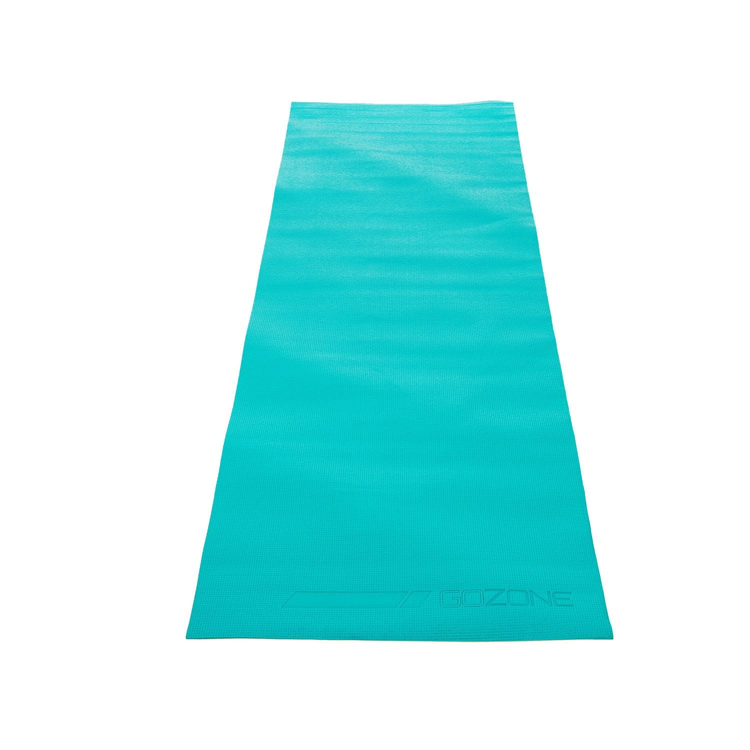 Tapis de yoga en PVC uni sarcelle 3 mm
