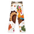 thumbnail image 3 of Happy Thanksgiving Pumpkin Turkey Pajama Pants Loose Pajamas Female Breathable Home Trousers Leisure Sleeping Pants Large Size, 3 of 6