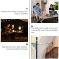 thumbnail image 3 of Estantes para lámparas de camping, soportes de luz, luces de cadena para exteriores, postes para estantes de linternas, 3 of 6