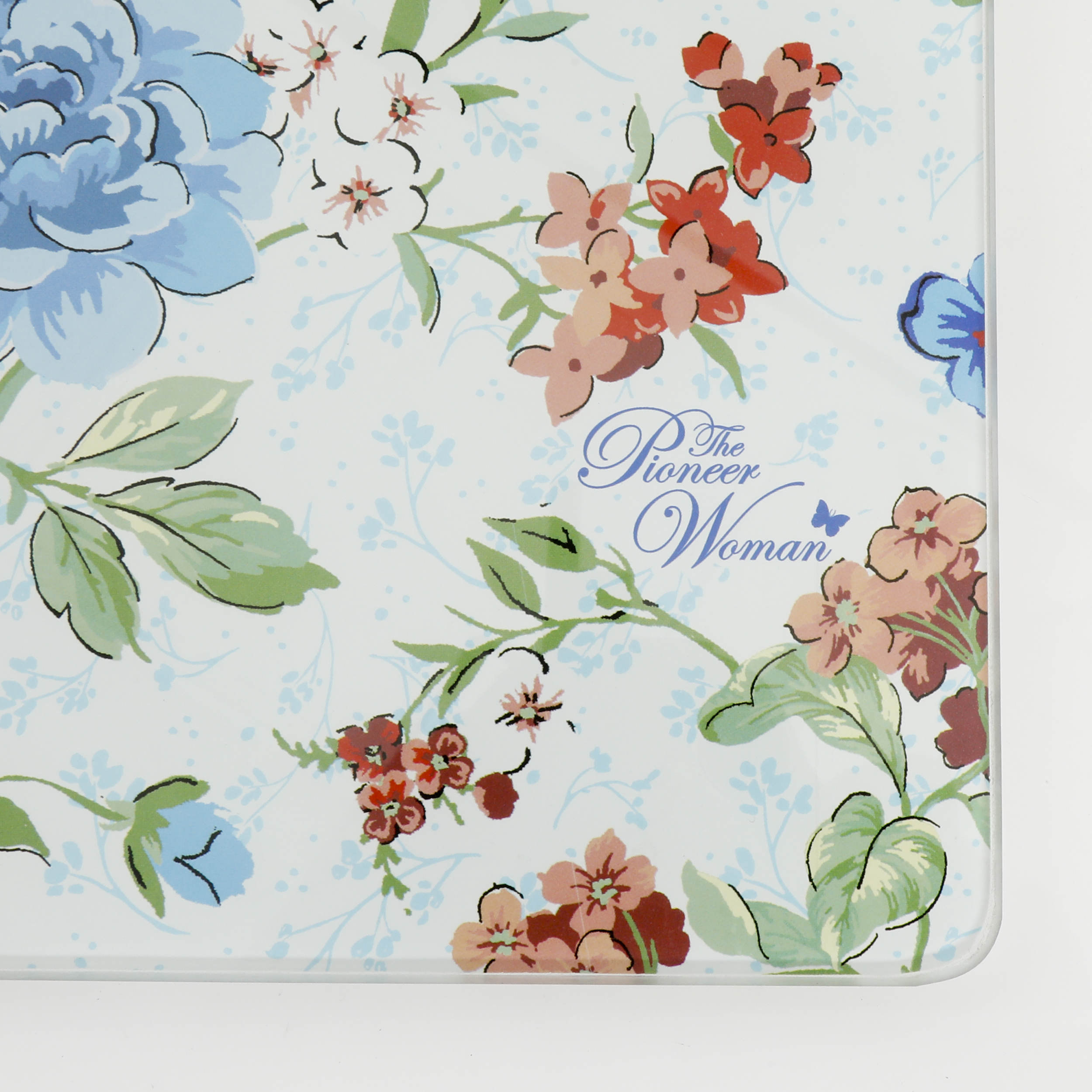 The Pioneer Woman Classic Charm 12" x 18" Glass Cutting Board