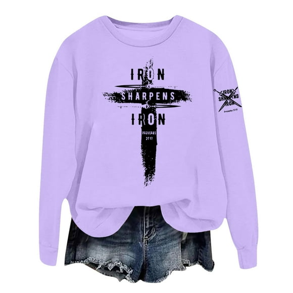 Women's Trendy Pullover Hoodie Letter Print Round Neck Top For Fall & Winter Hot Sweatshirt for Women Ladies Hoodies Jackets Color Pocket Baggy Shirt Fall Women Shirt Colla Sweatshirt Large Sweatshirt