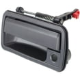 thumbnail image 6 of Geelife Door Handle Set For Chevrolet GMC Isuzu Oldsmobile Front Outer Smooth Black 2Pc, 6 of 9