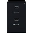 thumbnail image 2 of Pemberly Row 25-in Deep Metal 2 Drawer Vertical File Cabinet Black, 2 of 7