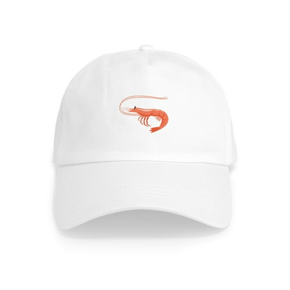 CafePress - Prawn Shrimp - Adjustable 100% Brushed Unisex Casual Cotton Baseball Cap, Beige, 1