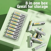 EBL AAA Rechargeable Batteries 1100mAh for Camera Toys Flashlight, Nimh, Triple a Batteries, 8-Pack