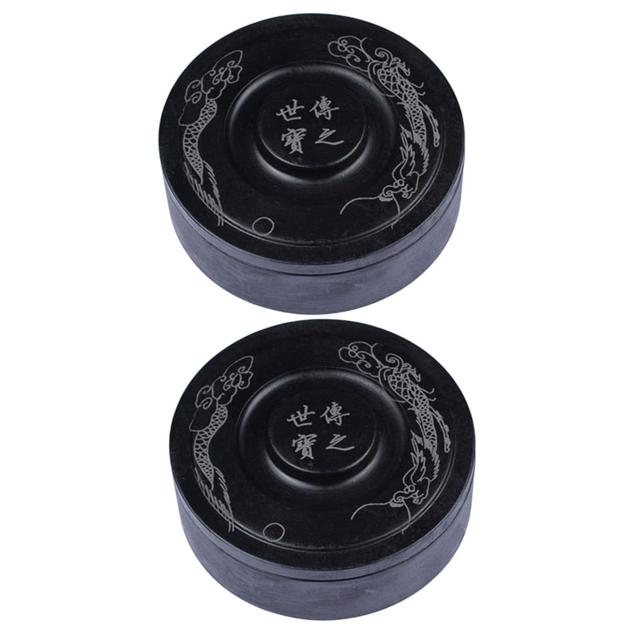 FOMIYES Practical Drawing Inkstone Black Strong and Desk Decor