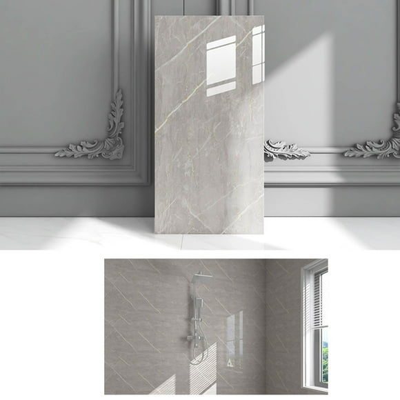 EGNMCR Wall Stickers, Cute Stickers Imitation Tile Peel And Stick Wall Decorative Panel (30*60CM) Wall stickers