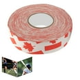 thumbnail image 1 of Hockey Protective Tape Badminton Pole Tape Hockey Stick Tape Wear Anti Skid Strong Adhesion for Hockey Badminton Racket and Pole Protection 2.5cm X 25m Red Maple Leaf & Stripes, 1 of 7