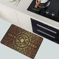 thumbnail image 5 of Diatomaceous Earth Bath Mat,Black Gold Flower Non-Slip Volume Super Absorbent Fast Drying for Bathroom Kitchen Door mat,Eco-Friendly Easy to Clean 16×24Inch (40 * 60cm), 5 of 6
