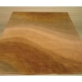 thumbnail image 3 of Hand-tufted Wool Gold Contemporary Abstract Morono Rug, 3 of 4