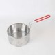 thumbnail image 2 of Stainless Steel Round Metal Strainer Deep Fry Basket 20cm for Home Cooking, Durable and Heat-Resistant Cooking Tool, 2 of 5