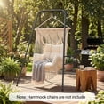 thumbnail image 2 of Outsunny Hanging Hammock Stand for Porch Swing Chair (Only Construction), 2 of 10