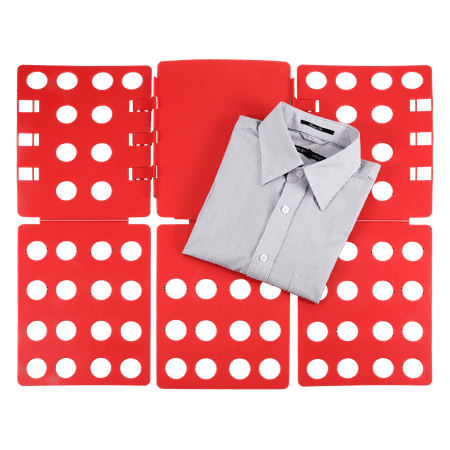 Allieroo Convenient Clothes Folder Organize Plastic T Shirt Fold Board Thickness Adjustable Laundry Folding Board,