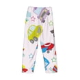thumbnail image 3 of Haiem Cute Transport Men's Pajama Pants Ultra Lightweight Pjs Bottoms Sleepwear Bottom Pants With Pocket Drawstring-Small, 3 of 7