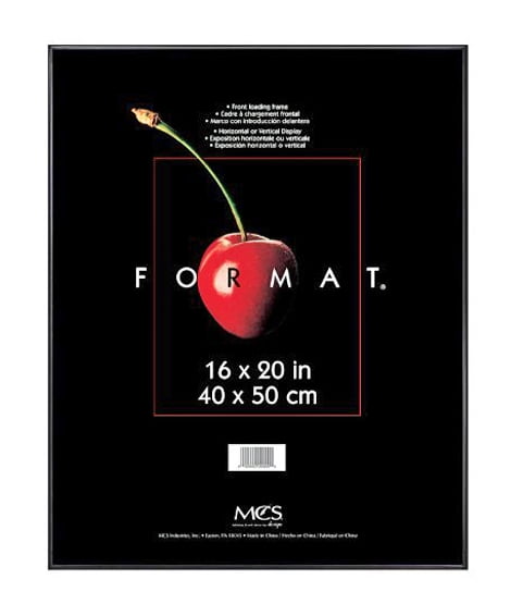 MCS Format 16 x 20 Black Wall Picture Frame