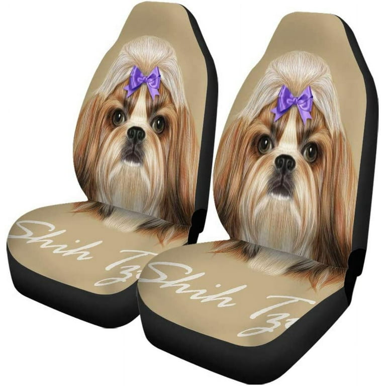 Shih Tzu Car Seat Cover (Set of 2) Shih Tzu Car Seat Cover (Set of 2)