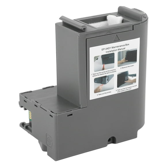 Maintenance Box,Maintenance Box Large Capacity Ink Box Ink Waste Box User-Friendly Design