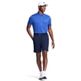 thumbnail image 3 of Camisa Polo de Rendimiento para Hombre IZOD de Golf con Patrón de Cuadrícula Azul, Talle S, 3 of 6