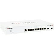 Fortinet FortiSwitch 108E-POE Ethernet Switch - 8 Ports - Manageable - 2 Layer Supported - Modular - 2 SFP Slots - Twisted Pair, Optical Fiber - 1U High - Desktop, Rack-mountable, Standalone