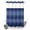 Navy, Indigo, Cobalt, variant on No Hook Shower Curtain, Pink Ombre Shower Curtains for Bathroom with See Through Top Window, Aesthetic Art Farmhouse Gradient Pink Waterproof & Washable Bath Curtain Extra Long 72"x96"