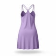 thumbnail image 7 of Lenpel Summer Nightgowns for Women V Neck Sleeveless Racerback Sleepwear Mini Dresses Comfy Soft Casual Loose House Dresses, 7 of 7