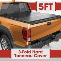 5FT/64" FRP Hard Tri-Fold for 2017-2025 Honda Ridgeline Tonneau Cover Truck Bed