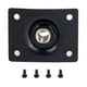 thumbnail image 2 of Conector de placa de guitarra LP Conector de salida de guitarra de 6,35mm de diámetro Chapado en plata Negro ANGGREK, 2 of 8