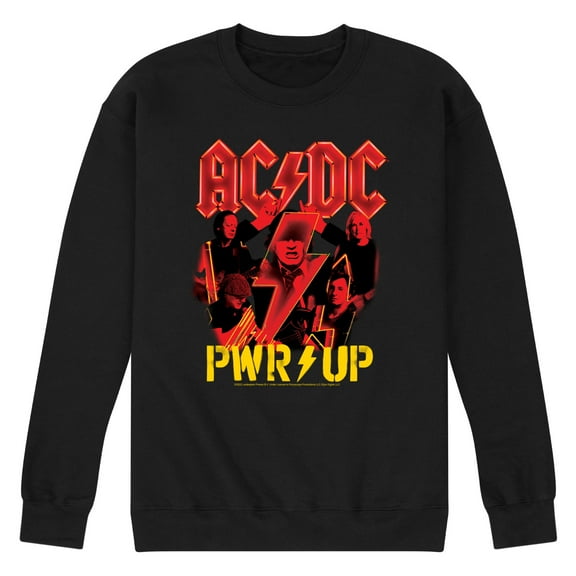 ACDC - Pwr Up - Men's Crew Neck Fleece Pullover