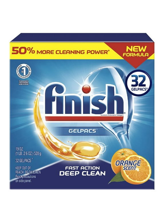 Finish Dishwasher Pods in Finish