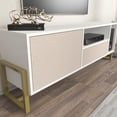 thumbnail image 4 of Decorotika Utopia Tv Stand White Beige, 4 of 8