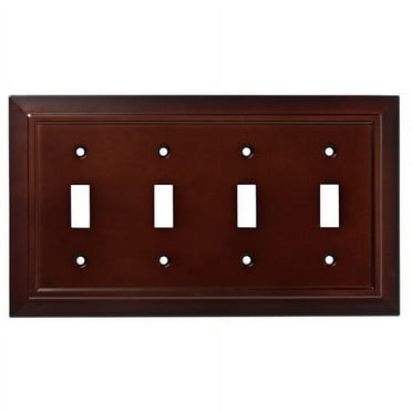Franklin Brass Classic Architecture Quad Switch Wall Plate
