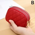 thumbnail image 1 of Factory Direct Sales New Diamond Embroidery Coin Purse Key Ring Storage Bag Double Zipper Large Capacity Card Holder For Women, 1 of 9