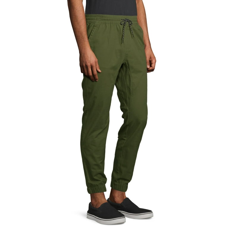 Walmart twill shop joggers