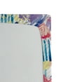 thumbnail image 3 of Ambesonne Nautical Themed Fitted Sheet, Modern Seahorse Art, Queen Size, Dark Lavender Dark Coral, 3 of 5