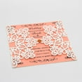 thumbnail image 4 of simhoa Cut Wedding Invitation Cards Hollow Lace Card Envelope White, 4 of 8