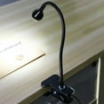thumbnail image 3 of Dengjunhu Clip on Desk Light, USB Desk Lamp with 2 Color Modes Optional, Eye Protection LED Desk Light, 360° Flexible Gooseneck LED Desk Lamp for Desk Headboard and Video Conferencing, 3 of 8