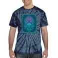 thumbnail image 2 of Wild Bobby, Neon Celtic Cross, Inspirational/Christian, Tie-Dye Tees, Spiral Navy, Small, 2 of 3