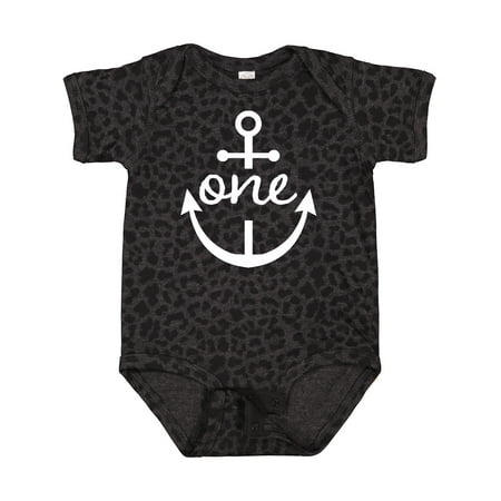 

Inktastic 1st Birthday Outfit Anchor Nautical Gift Baby Boy or Baby Girl Bodysuit